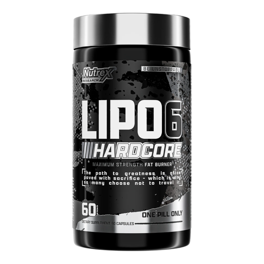 Nutrex Research Lipo-6 Hardcore, 60 Capsules